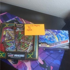 Pokémon VMax Dragons Collection box